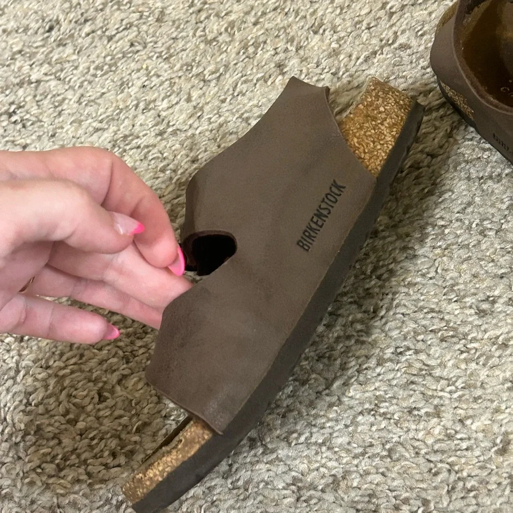 Birkenstock Brown Strap Adjustable Roma Sandal Mocha Outdoor Child's Size 11